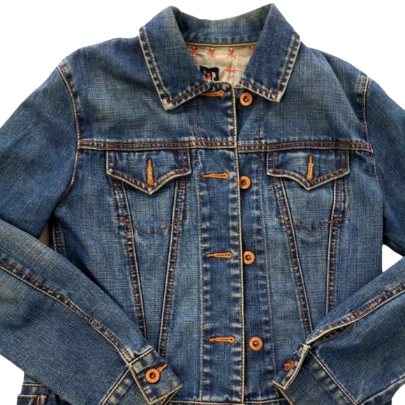 Gap Spiked Denim Jacket - Picture 5 of 11